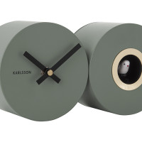Nástenné hodiny Karlsson KA5789GR, 26cm
